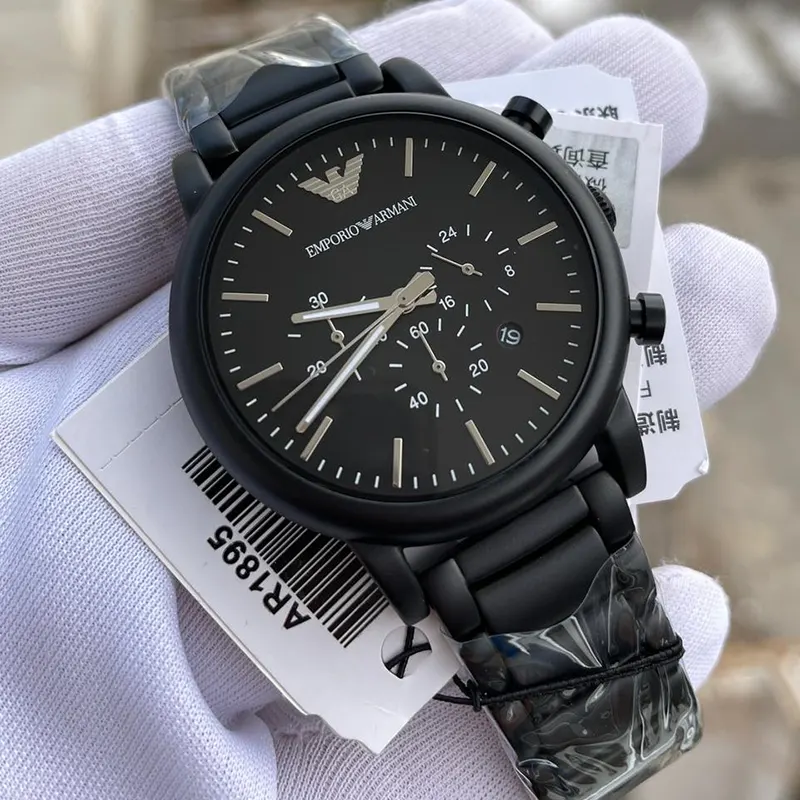 Stainless Steel Emporio Armani Meccanico Automatikuhr Stainless