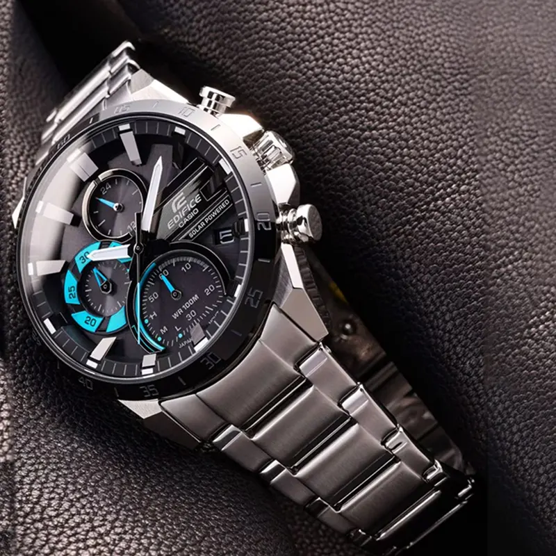 Edifice Watch Edifice Casio Solar Powered Wr100m Edifice Casio