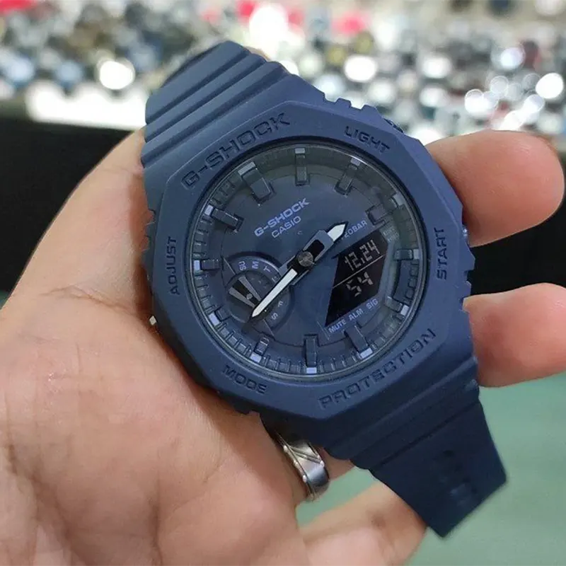 G-SHOCK GMA-S2100BA-2A2JF ブルー（Casio G-Shock Blue Dial Quartz  