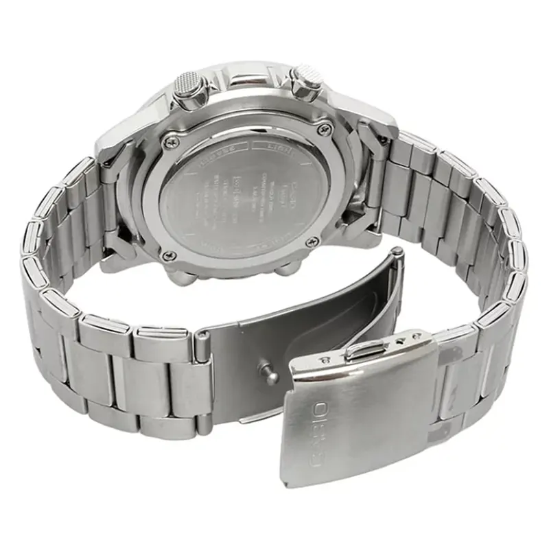 Casio Green Dial Japan Quartz Dual Time Men's Watch- AMW-880D-3AV