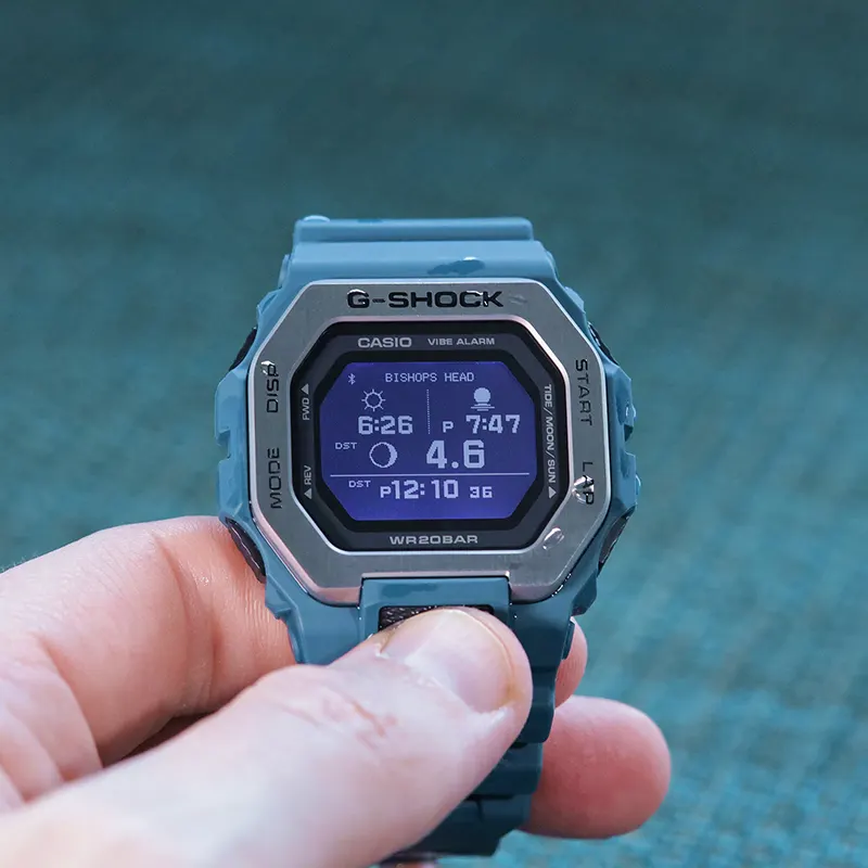 Casio G-Shock Digital G-LIDE (Bluetooth) Light Blue Strap Men's