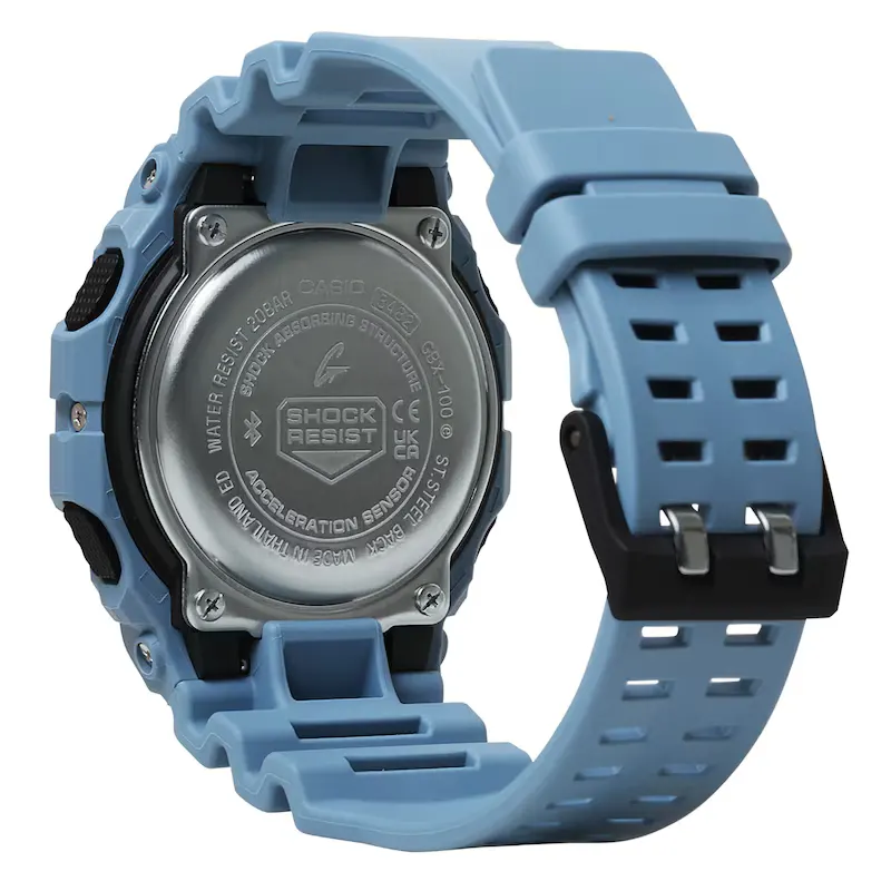 Casio G-Shock Digital G-LIDE (Bluetooth) Light Blue Strap Men's