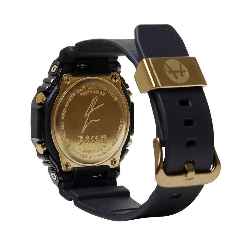 Casio G-Shock Tough Solar Bluetooth Gold Dial Men's Watch- GBM