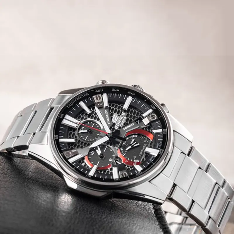 Casio Edifice Tough Solar Bluetooth Men's Watch- EQB-1200D-1A