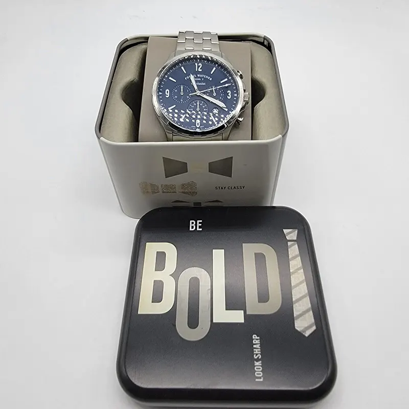 Fossil Forrester Chronograph Blue Dial Men's Watch- FS5605 Watch