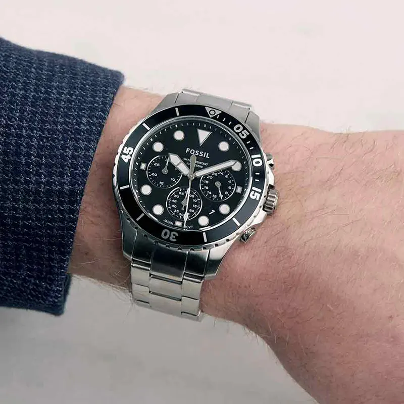 Fossil Fs4487 Fossil 4867 Fossil FB-03 Chronograph Black Dial Men's Watch  FS5725 Watch