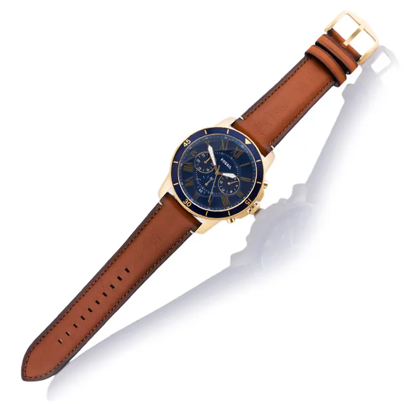 Fossil Grant Sport Chronograph Blue Dial Men's Watch- FS5268