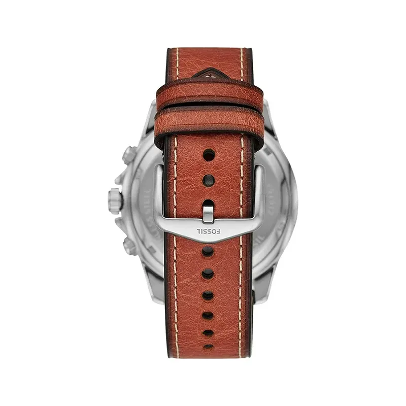 Fossil Dillinger Chronograph Leather Men's Watch- FS5675 Watch