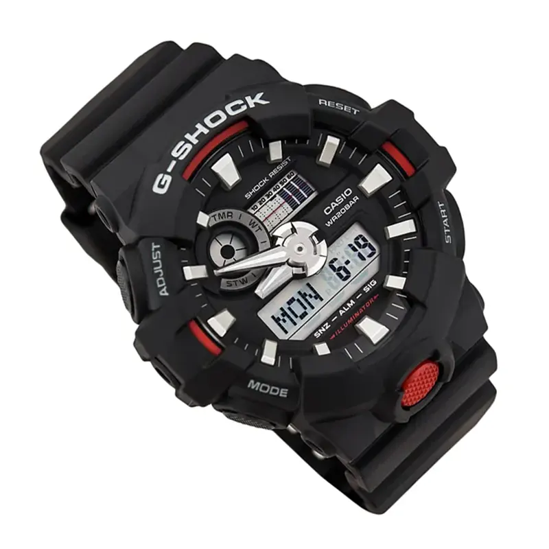 G-Shock Analog-Digital Duel Time Men's Watch- GA-700-1A Watch