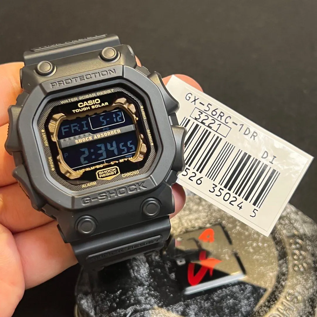 Casio G-Shock Men's GX-56 Series Digital Solar Watch GX-56RC-1DR