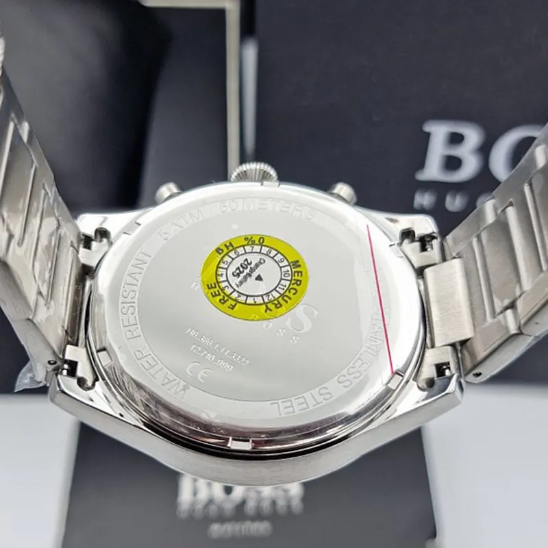 BOSS Orologio con Cronografo al Quarzo da Uomo Collezione PIONEER con