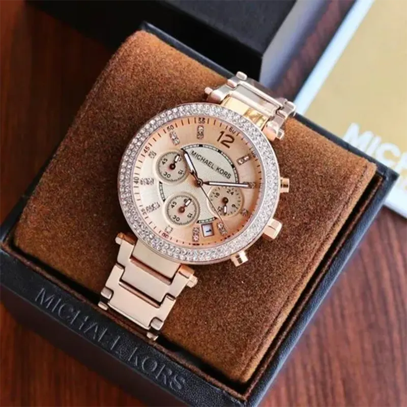 Price Pink Michael Kors Bracelet Michael Kors Parker Chronograph