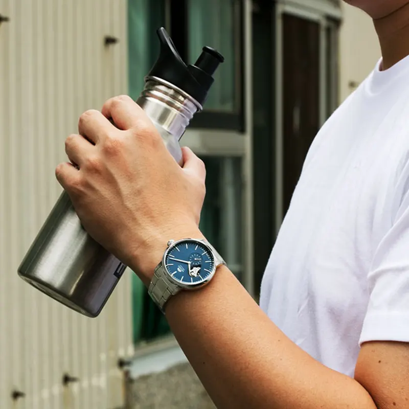 Orient Contemporary Semi-skeleton Small Second Men's Watch- RA