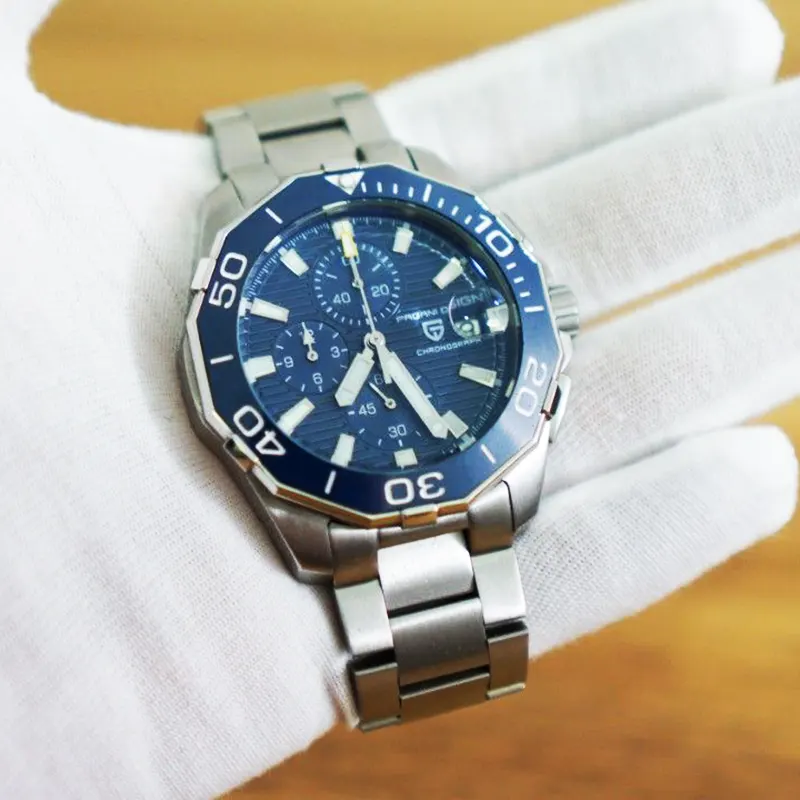 Pagani Design Military Blue Dial Men's Watch PD-1617 Watch Shop BD