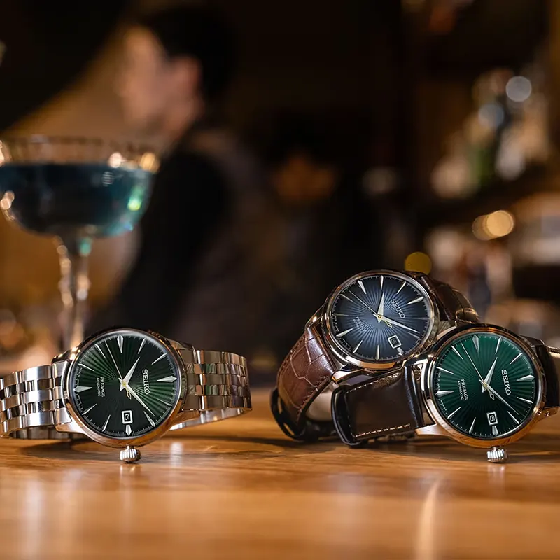 Seiko Presage Automatic 'Midnight Blue' Blue Dial Men's Watch