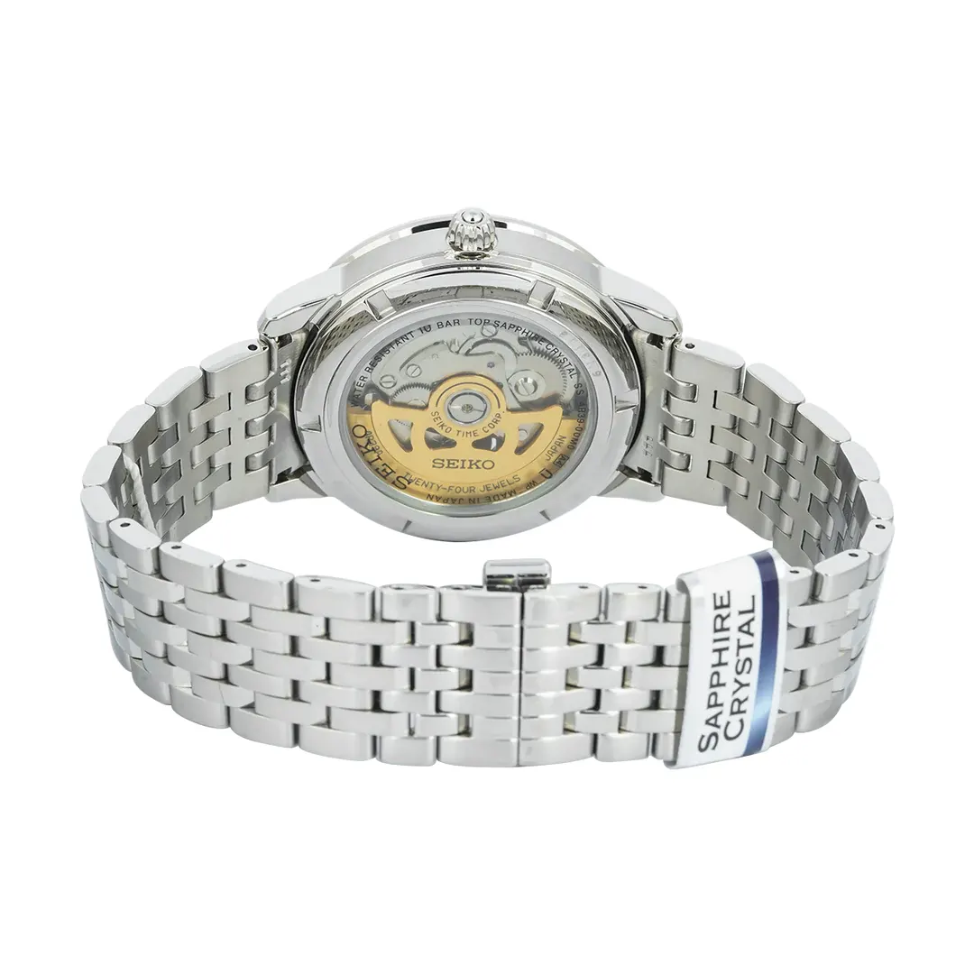 Seiko Presage Automatic Tourbillon Open Heart Men's Watch