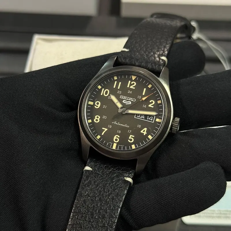 Seiko Sports Field Specialist Black Men's Watch- SRPG41 Watch