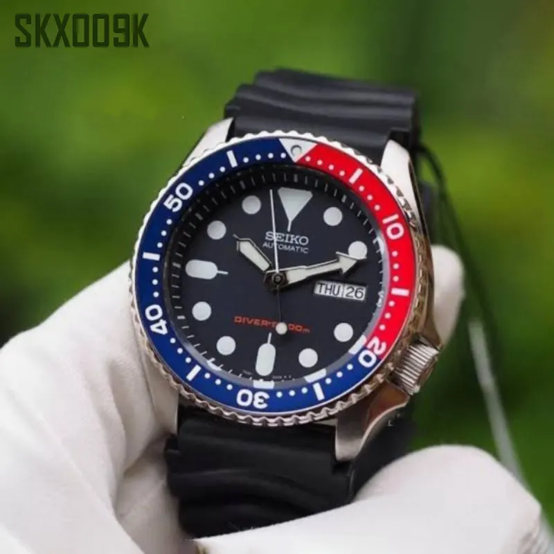 Pepsi Seiko Divers Automatic Skx009k1 Details Seiko Prospex