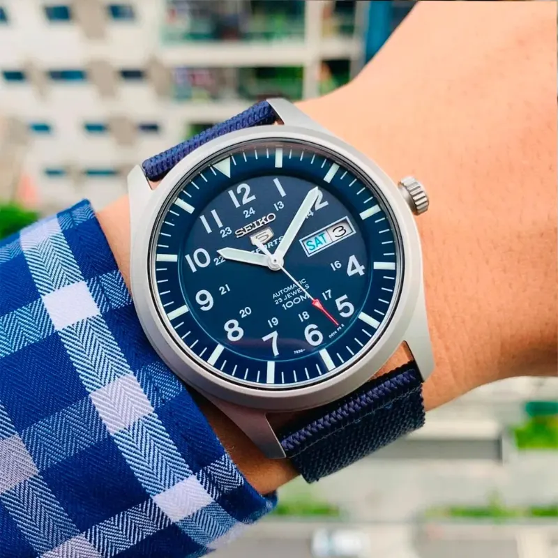 Seiko Watches Seiko Snzg11k1 Review SEIKO MILITARY 23 JEWELS SNZG11K1