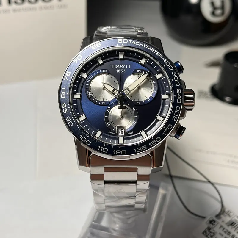 Tissot Supersport Chrono Men's Blue Dial Quartz