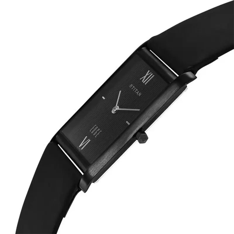 Leather Strap World's Slimmest Watch Titan Price Titan Edge