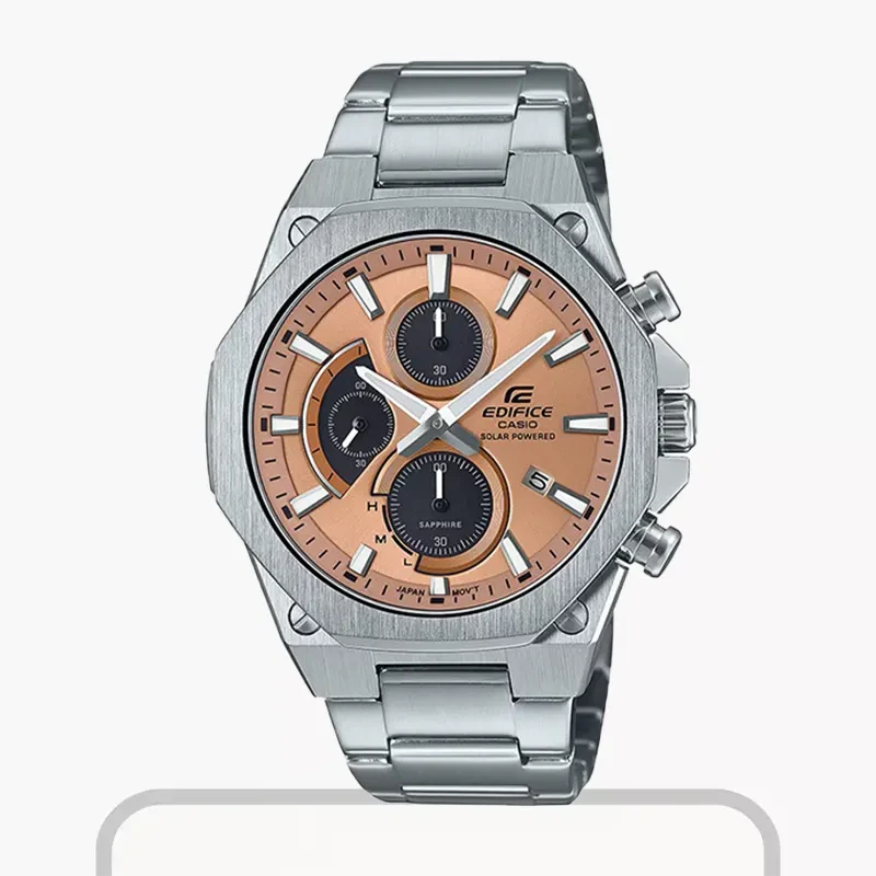 Casio Edifice Men's Sapphire Watch Casio Edifice Solar Slim