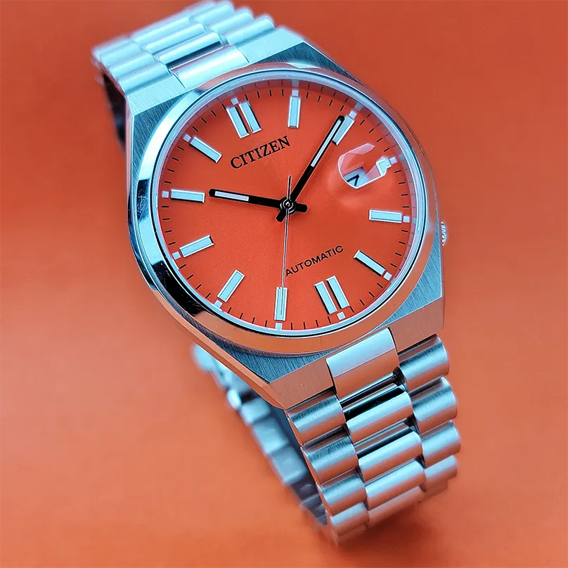 Citizen Tsuyosa Blazing Red Dial Men's Watch- NJ0158-89W Watch