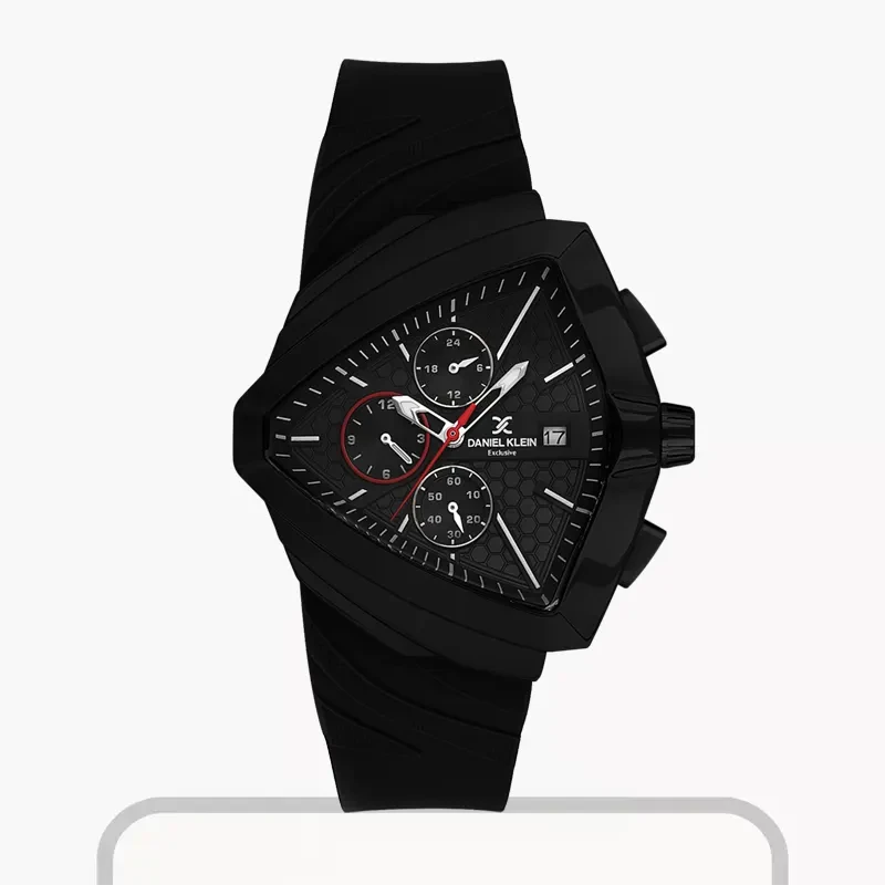 Daniel Klein Exclusive Triangular Chronograph Men's Watch- DK