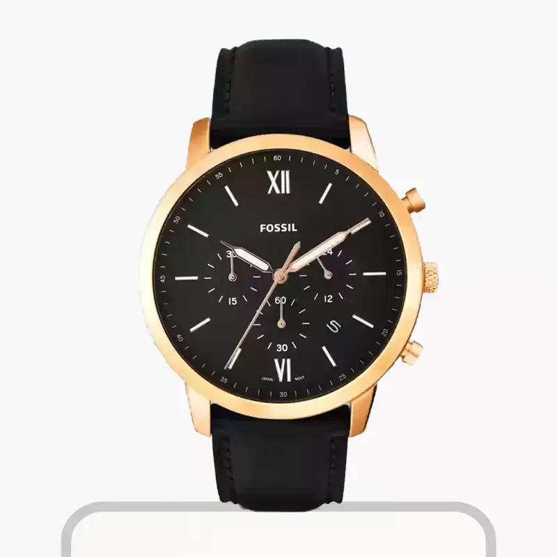 Fossil Neutra Chronograph Black Dial Men's Watch- FS5381 Watch