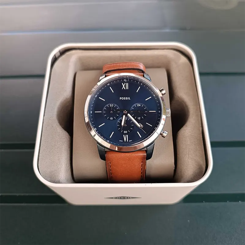 Fossil Neutra Chronograph Fossil Watch Light Blue Face Fossil