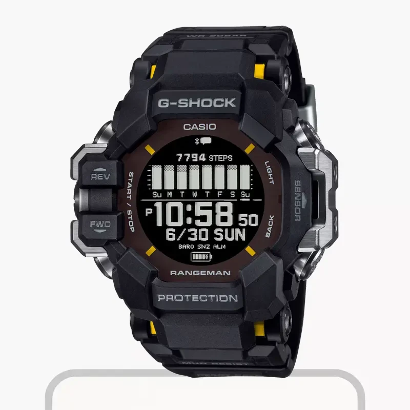 Casio G-Shock Rangeman MASTER OF G-LAND Solar Power GPS Tracker Men's  Watch- GPR-H1000-1