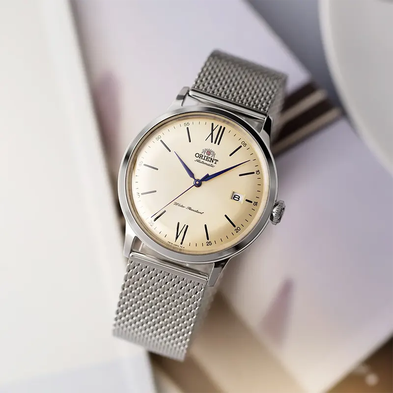 Orient Bambino 21mm Mesh Orient Bambino Version Automatic Men's