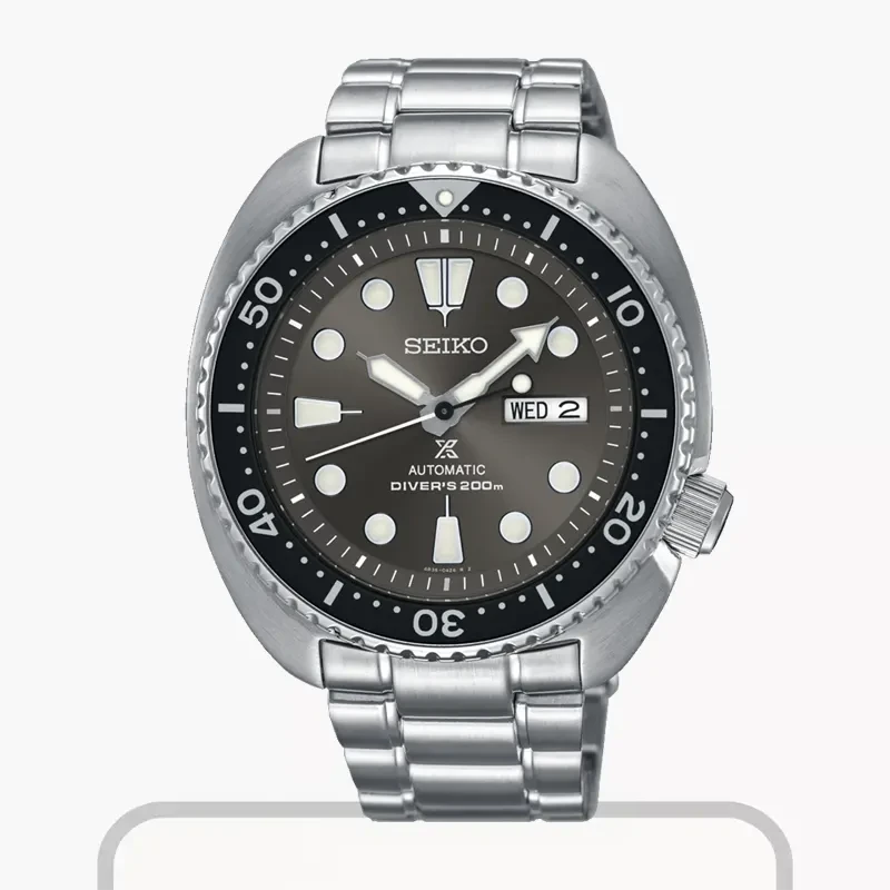 Seiko Prospex Turtle Automatic Divers Black Dial Men's Watch