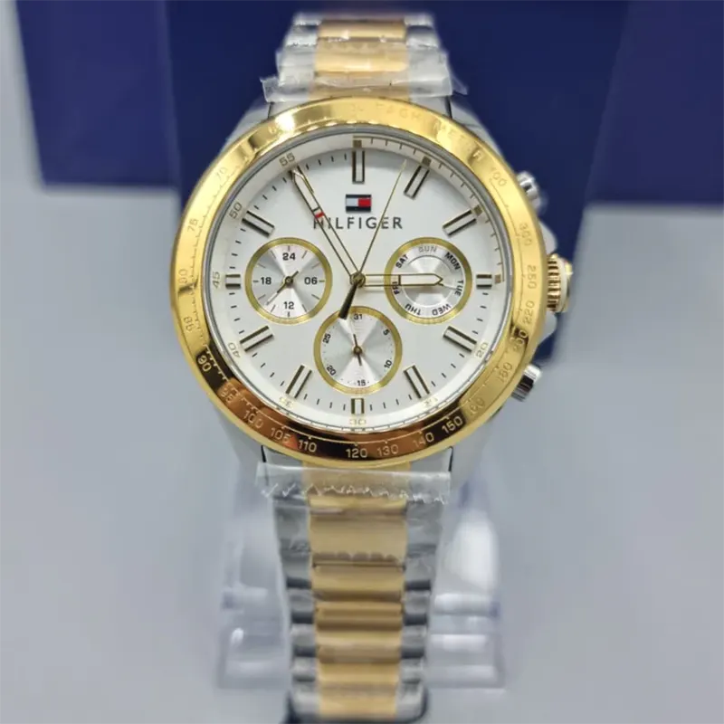 Tommy Hilfiger Hudson Chronograph Two-tone Men's Watch- 1791226