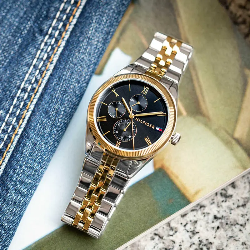 Tommy Hilfiger Monica Two-tone Trendy Ladies Watch- 1782591