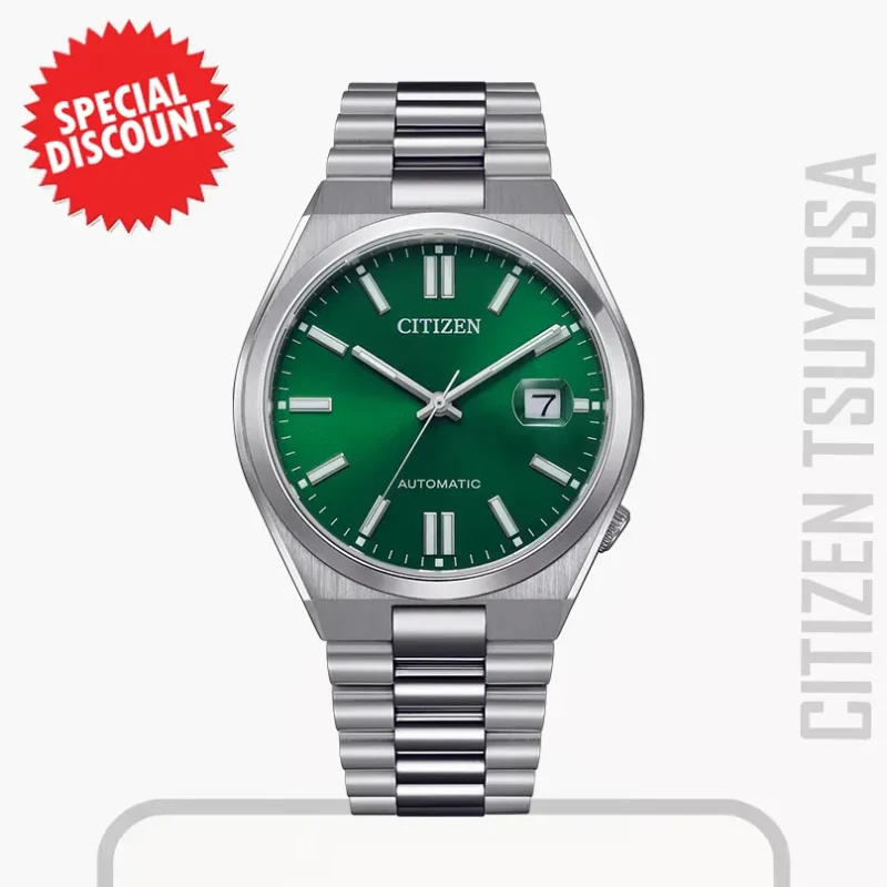 Citizen Tsuyosa Men's  Automatic Green Dial Watch | NJ0150-81X