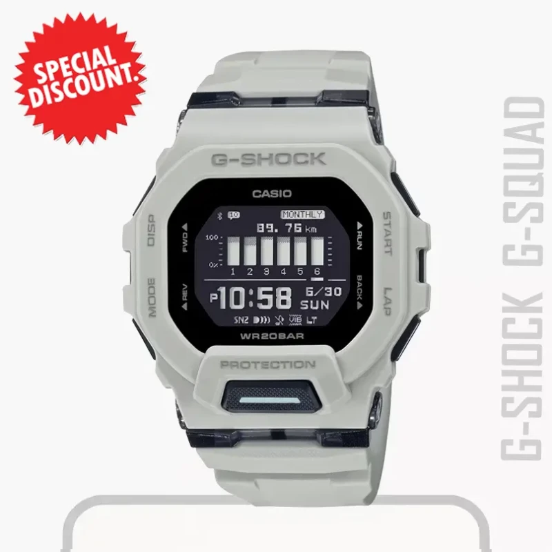 Casio G-Shock Men’s G-Squad Bluetooth Version Watch- GBD-200UU-9