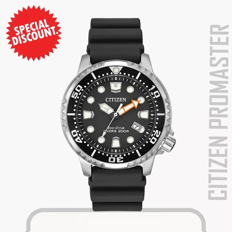 Citizen Eco-Drive Promaster Diver Black Dial Men's Watch- BN0150-28E