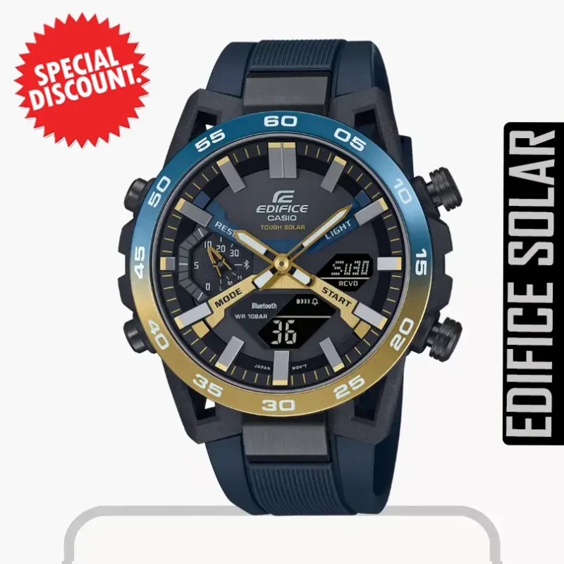 Casio Edifice Sospensione Solar Power Men's Watch-ECB-2000NP-1A