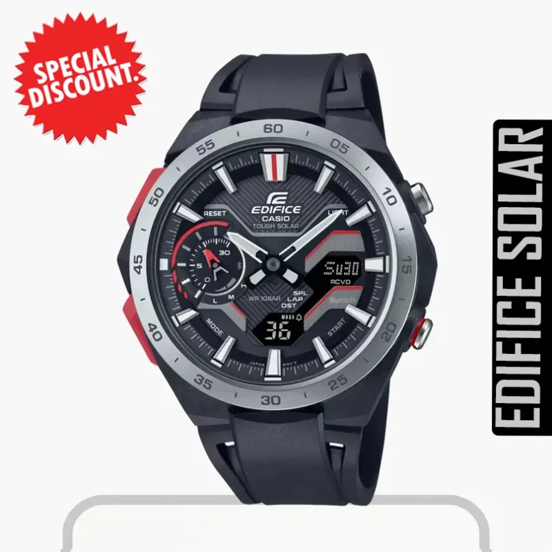 Casio Edifice Windflow Solar Power Bluetooth Men's Watch- ECB-2200P-1A