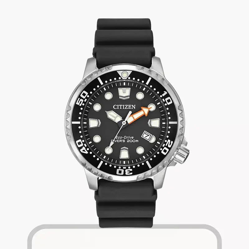 Citizen Eco-Drive Promaster Diver Black Dial Men's Watch- BN0150