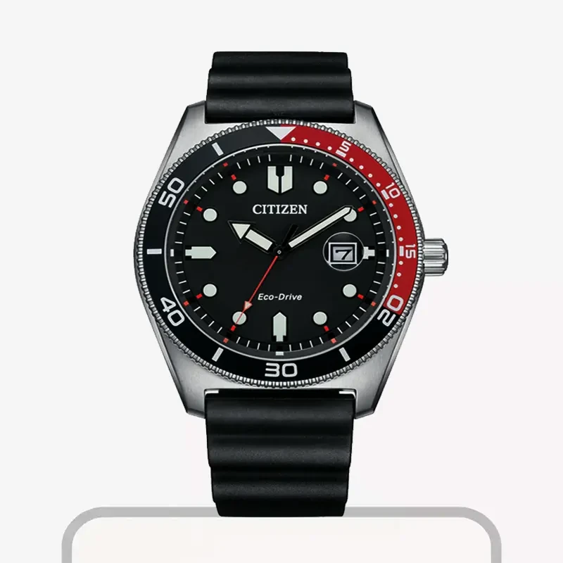 Citizen Eco-Drive Turquoise Black Dial Men's Watch- AW1769-10E